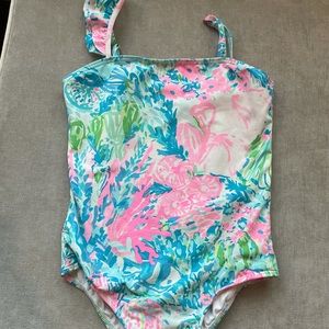 Lilly Pulitzer girls one piece swimsuit